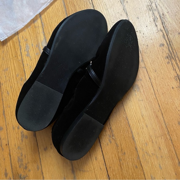 NWOT Esporre Velvet Chain Detail Ballet Flats - Picture 7 of 7